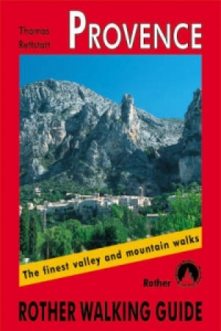 Kniha Provence walking guide 50 walks Ardeche & Verdon Gorge A. Rettstatt