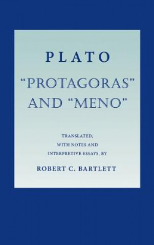 Kniha "Protagoras" and "Meno" Plato