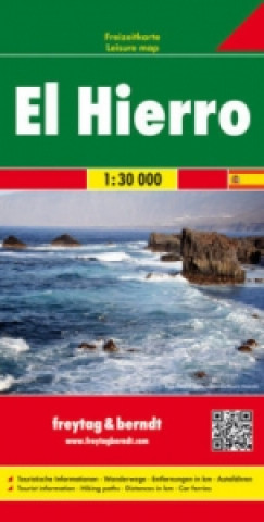 Tiskovina El Hierro Road Map 1:30 000 