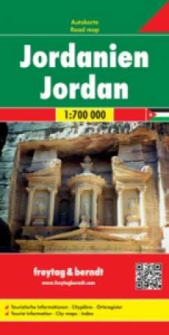 Tiskovina Jordan Road Map 1:700 000 