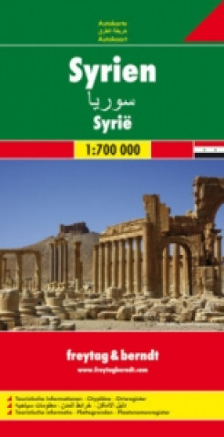 Kniha SÝRIE SYRIEN 1:700 000 
