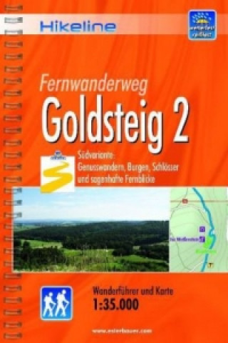 Książka Goldsteig 2 Fernwanderweg Roland Esterbauer