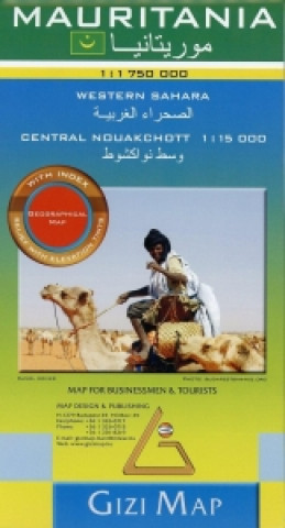 Materiale tipărite Mauritania Geographical Western Sahara 