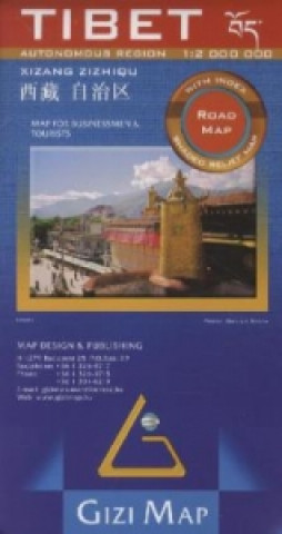 Pubblicazioni cartacee Tibet, Bhutan, Nepal Road Map 