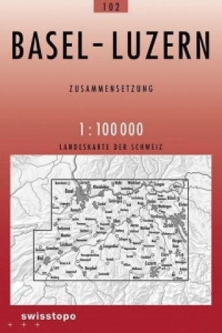 Printed items Basel - Luzern Bundesamt für Landestopografie swisstopo