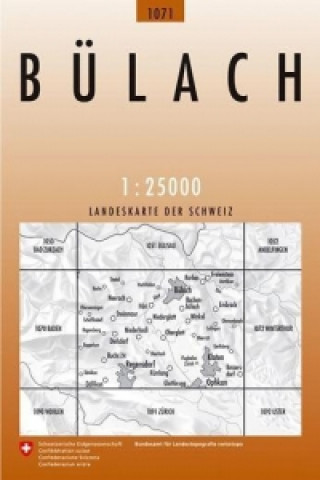 Tiskani izdelki Buelach Bundesamt für Landestopografie swisstopo
