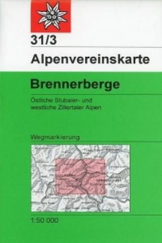 Materiale tipărite Brennerberge Österreichischer Alpenverein