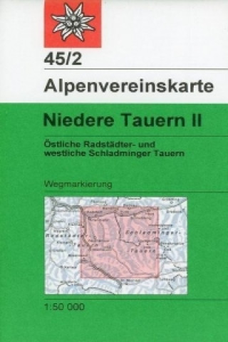 Pubblicazioni cartacee NIEDERE TAUERN II 452 Österreichischer Alpenverein