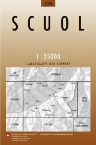 Printed items Scuol Bundesamt für Landestopografie swisstopo