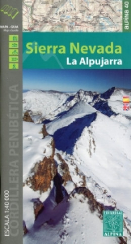 Tiskovina Sierra Nevada / la Alpujarra map and hiking guide 
