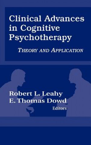 Kniha Clinical Advances in Cognitive Psychotherapy Robert L. Leahy