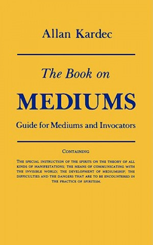 Book Book on Mediums Allan Kardec