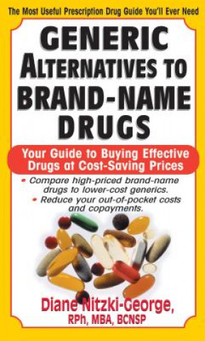 Kniha Generic Alternatives to Prescription Drugs Diane Nitski-George