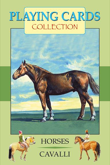 Kniha HORSES Playing cards PC09 