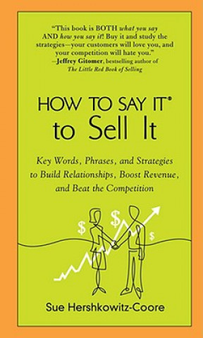 Carte How to Say it to Sell it Sue Hershkowitz-Coore