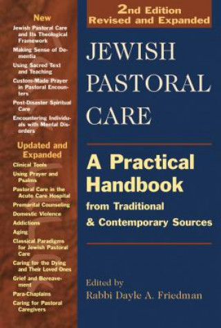 Livre Jewish Pastoral Care Barbara Eve Breitman