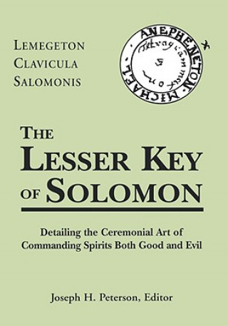 Könyv Lesser Key of Solomon Hb Joseph Peterson