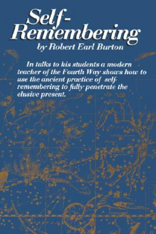 Könyv Self-Remembering Robert Earl Burton