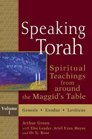 Buch Speaking Torah, Volume 1 Arthur Green