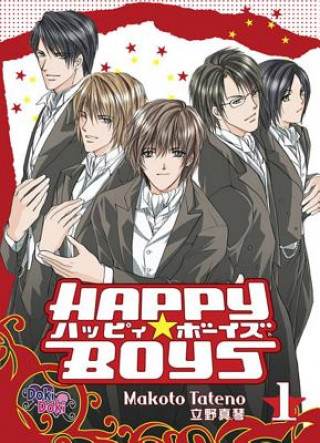 Kniha Happy Boys Volume 1 Makoto Tateno