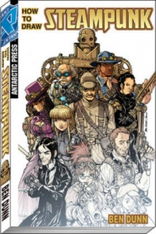 Kniha How to Draw Steampunk Pocket Manga Rod Espinosa