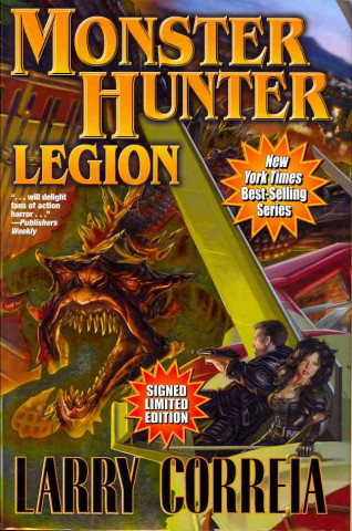 Carte Monster Hunter Legion Limited Signed Edition Larry Correia
