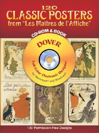 Kniha 120 Classic Posters from "Les Maitres de l'Affiche" Dover