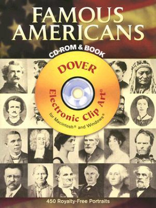 Аудио Famous Americans Dover Publications Inc