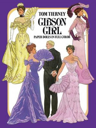 Книга Gibson Girls Paper Dolls in Full Colour Tom Tierney