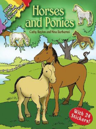Kniha Horses and Ponies Nina Barbaresi