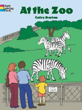 Kniha At the Zoo Cathy Beylon