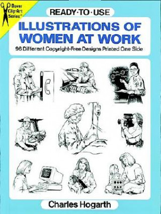 Carte Ready-to-Use Illustrations of Women at Work Charles Hogarth