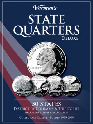 Book State Quarters 1999-2009 Deluxe Collector's Folder Warman's