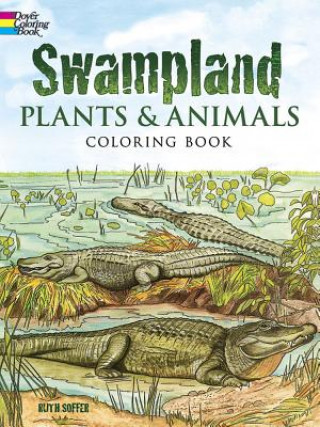 Book Swampland Plants and Animals Coloring book Ruth Soffer