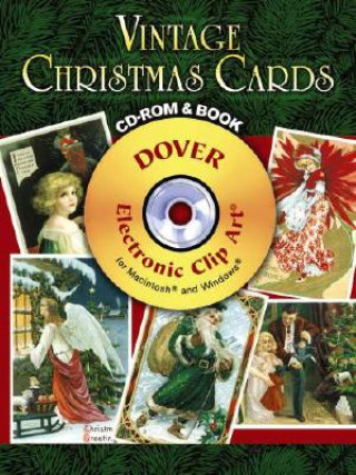 Kniha Vintage Christmas Cards Carol Belanger Grafton