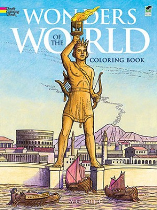 Könyv Wonders of the World Coloring Book A. G. Smith