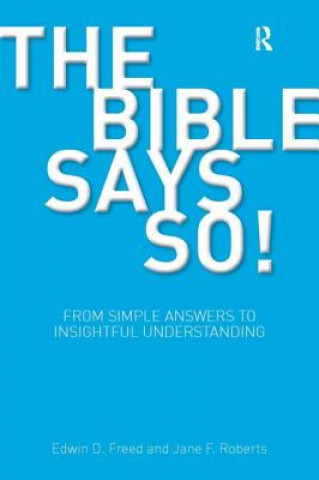 Kniha Bible Says So! Jane F. Roberts