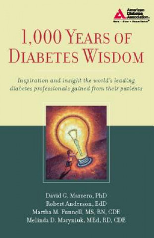 Książka 1,000 Years of Diabetes Wisdom David G. Marrero