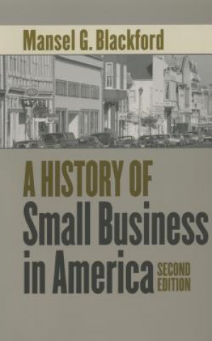 Könyv History of Small Business in America Mansel G. Blackford