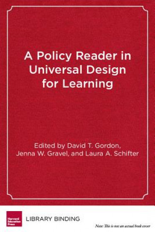 Книга Policy Reader in Universal Design for Learning Jenna W. Gravel