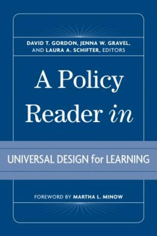 Книга Policy Reader in Universal Design for Learning Jenna W. Gravel
