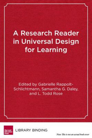 Βιβλίο Research Reader in Universal Design for Learning Gabrielle Rappolt–schlich
