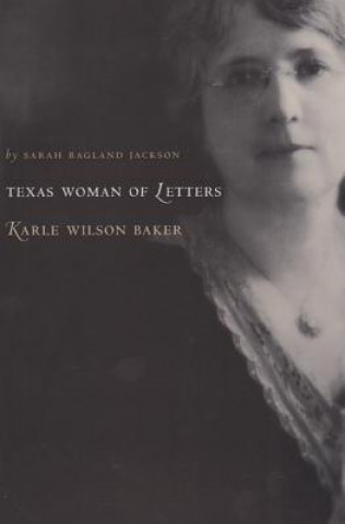 Książka Woman of Letters, Karle Wilson Baker Sarah Ragland Jackson