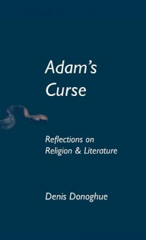 Książka Adam's Curse Denis Donoghue