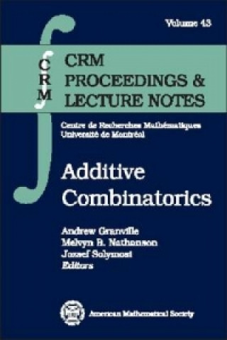 Knjiga Additive Combinatorics American Mathematical Society