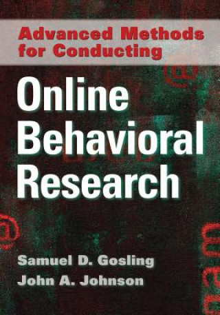 Kniha Advanced Methods for Conducting Online Behavioral Research 