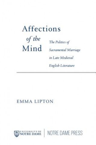 Kniha Affections of the Mind Emma Lipton