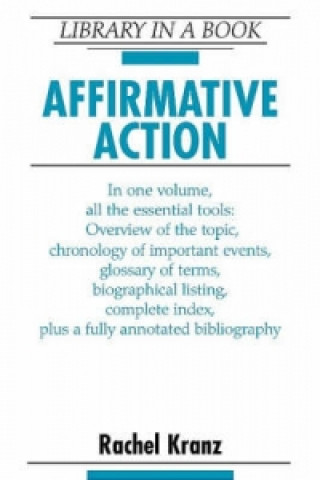 Knjiga Affirmative Action Rachel Kranz