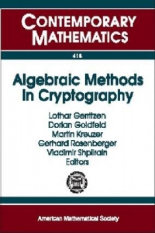 Book Algebraic Methods in Cryptography Lothar Gerritzen