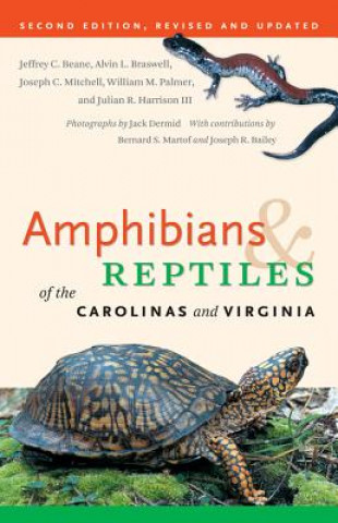 Kniha Amphibians and Reptiles of the Carolinas and Virginia, 2nd Ed Julian R. Harrison